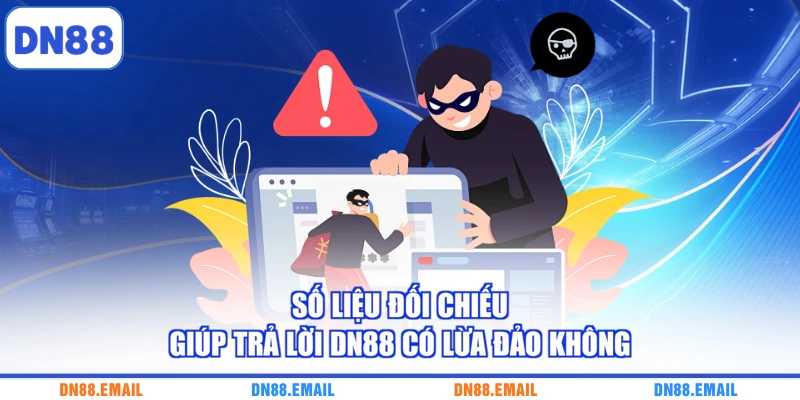 Số liệu đối chiếu giúp trả lời DN88 có lừa đảo không